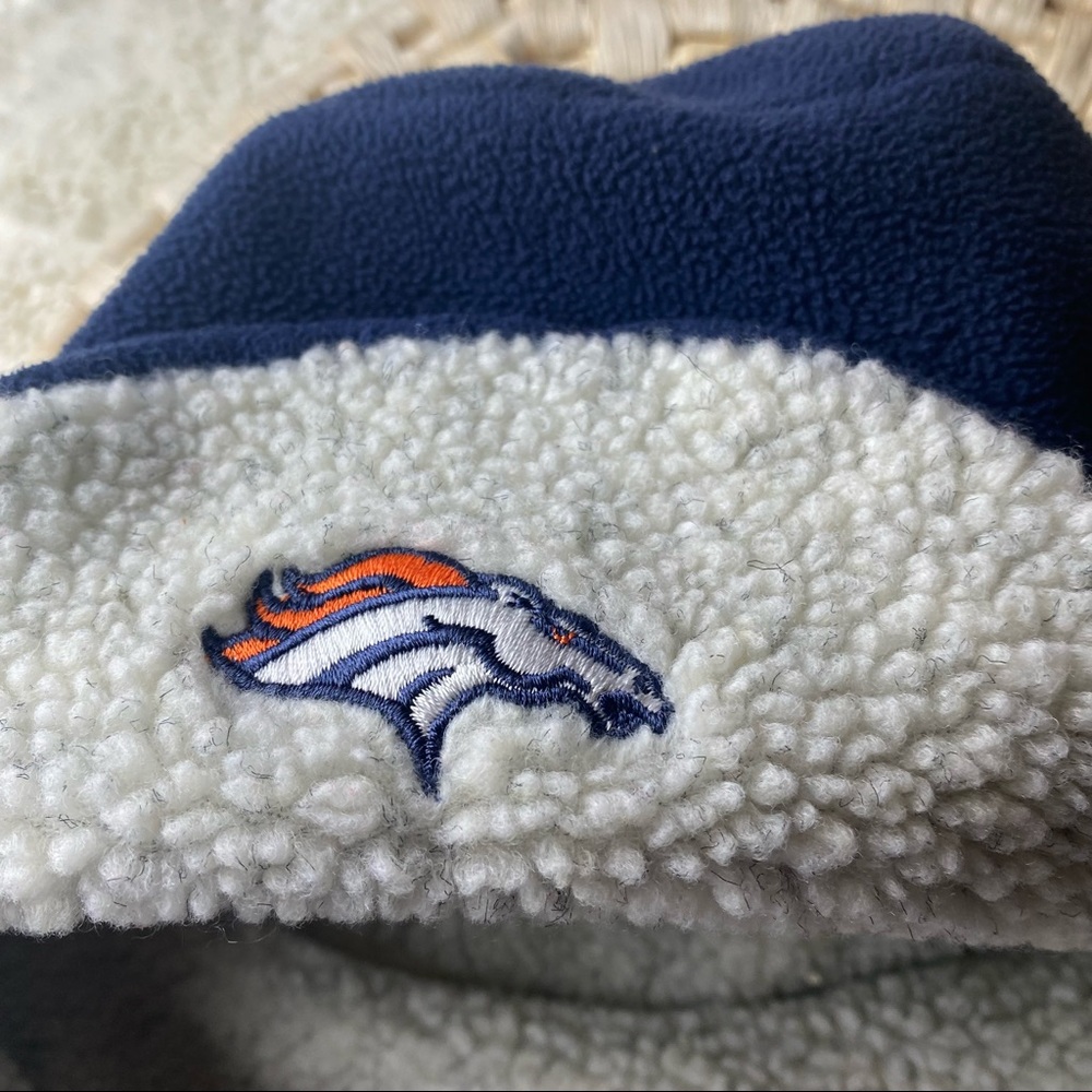 Broncos NFL Fleece Trapper Hood Cap Hat